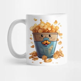 Crinkly potato chips Mug